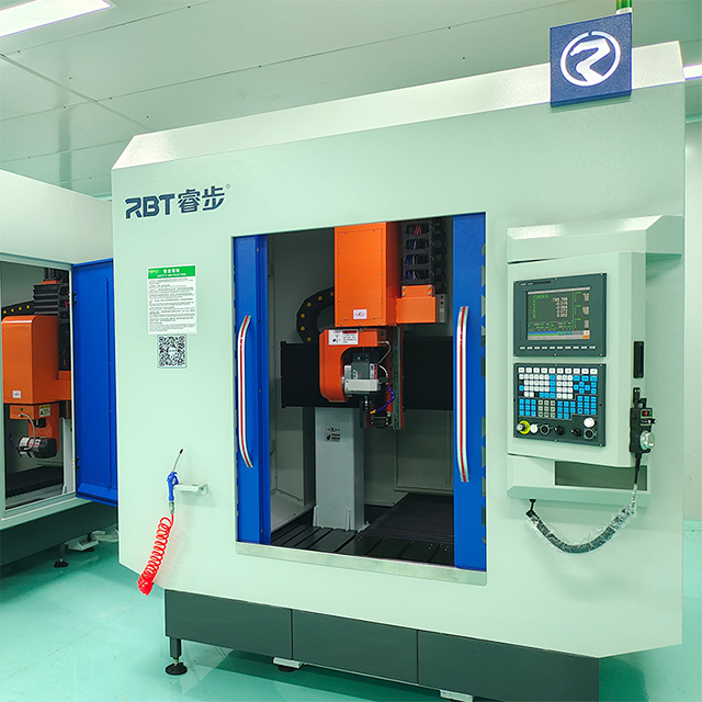 프리미엄 5 축 CNC 고정 빔 갠트리 가공 센터가있는 전체 인클로저