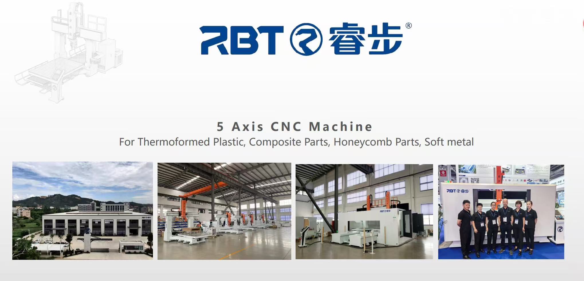 RBT 5 축 CNC 머신