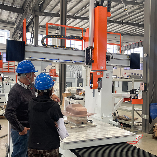 RBT 5 축 CNC 탄소 섬유 및 유리 섬유 복합재 용 가공 센터-CE- 호환