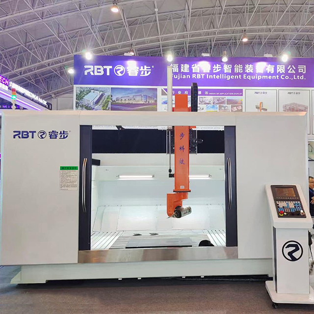 플라스틱 복합재를위한 RBT 5 축 CNC 절단 기계 알루미늄 벌집