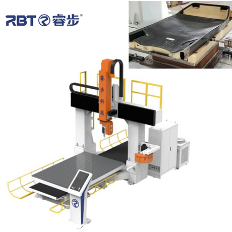 RBT 5 축 CNC 가공 센터 복합재 재료 유리 탄소 섬유 CE 승인
